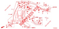 AIR CONDITIONER (FLEXIBLES/TUYAUX) (DIESEL) (RH) for Honda CIVIC TOURER DIESEL 1.6 ES 5 Doors 6 speed manual 2015
