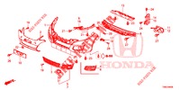FRONT BUMPER  for Honda CIVIC TOURER DIESEL 1.6 ES 5 Doors 6 speed manual 2015