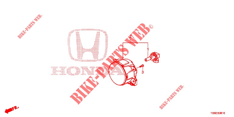 FOG LAMP  for Honda CIVIC TOURER DIESEL 1.6 ES 5 Doors 6 speed manual 2015