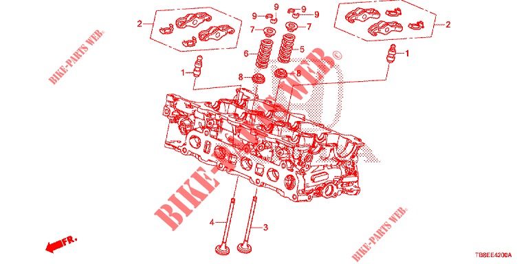 VALVE/ROCKER ARM (DIESEL) for Honda CIVIC TOURER DIESEL 1.6 ES 5 Doors 6 speed manual 2015