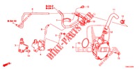 INSTALL PIPE/VACUUM PUMP (DIESEL) for Honda CIVIC TOURER DIESEL 1.6 EX 5 Doors 6 speed manual 2015