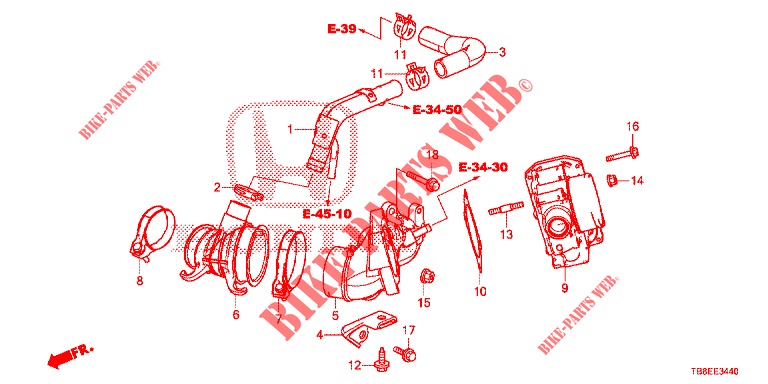 CONTROL VALVE INLET PRESSURE (DIESEL) for Honda CIVIC TOURER DIESEL 1.6 EX 5 Doors 6 speed manual 2015