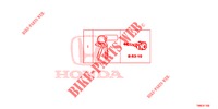 KEY CYLINDER SET (INTELLIGENT) for Honda CIVIC TOURER DIESEL 1.6 EXGT 5 Doors 6 speed manual 2015