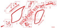 PILLAR GARNISH (RH) for Honda CIVIC TOURER DIESEL 1.6 EXGT 5 Doors 6 speed manual 2015