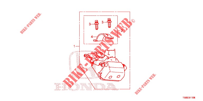 KEY CYLINDER COMPONENTS (INTELLIGENT) for Honda CIVIC TOURER DIESEL 1.6 EXGT 5 Doors 6 speed manual 2015