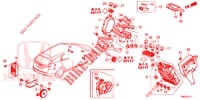 CONTROL UNIT (CABINE) (1) (RH) for Honda CIVIC TOURER DIESEL 1.6 S 5 Doors 6 speed manual 2015