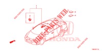 WIRE HARNESS (6) (RH) for Honda CIVIC TOURER DIESEL 1.6 S 5 Doors 6 speed manual 2015