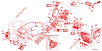 CONTROL UNIT (CABINE) (1) (RH) for Honda CIVIC TOURER DIESEL 1.6 SE 5 Doors 6 speed manual 2015