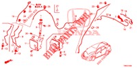 FRONT WINDSHIELD WASHER (2D)  for Honda CIVIC TOURER DIESEL 1.6 SE 5 Doors 6 speed manual 2015