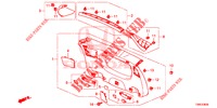 TAILGATE LINING/ REAR PANEL LINING (2D)  for Honda CIVIC TOURER DIESEL 1.6 SE 5 Doors 6 speed manual 2015
