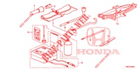 TOOLS/JACK  for Honda CIVIC TOURER DIESEL 1.6 SE 5 Doors 6 speed manual 2015
