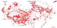 INSTRUMENT PANEL UPPER (RH) for Honda CIVIC TOURER DIESEL 1.6 ES 5 Doors 6 speed manual 2016