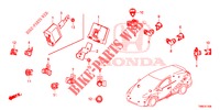 PARKING SENSOR  for Honda CIVIC TOURER DIESEL 1.6 ES 5 Doors 6 speed manual 2016