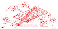 ROOF LINING  for Honda CIVIC TOURER DIESEL 1.6 ES 5 Doors 6 speed manual 2016