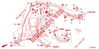 AIR CONDITIONER (FLEXIBLES/TUYAUX) (DIESEL) (RH) for Honda CIVIC TOURER DIESEL 1.6 EXGT 5 Doors 6 speed manual 2016