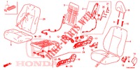 FRONT SEAT/SEATBELTS (D.) (2) for Honda CIVIC TOURER DIESEL 1.6 EXGT 5 Doors 6 speed manual 2016
