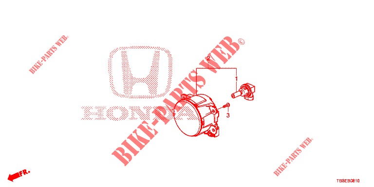 FOG LAMP  for Honda CIVIC TOURER DIESEL 1.6 EXGT 5 Doors 6 speed manual 2016
