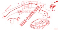 ANTENNA/SPEAKER (RH) for Honda CIVIC TOURER DIESEL 1.6 S 5 Doors 6 speed manual 2016