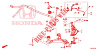 FRONT KNUCKLE  for Honda CIVIC TOURER DIESEL 1.6 S 5 Doors 6 speed manual 2016