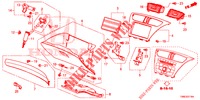 INSTRUMENT GARNISH (COTE DE PASSAGER) (RH) for Honda CIVIC TOURER DIESEL 1.6 S 5 Doors 6 speed manual 2016