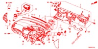 INSTRUMENT PANEL UPPER (RH) for Honda CIVIC TOURER DIESEL 1.6 S 5 Doors 6 speed manual 2016