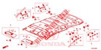 ROOF LINING  for Honda CIVIC TOURER DIESEL 1.6 S 5 Doors 6 speed manual 2016