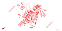 TURBOCHARGER SYSTEM (DIESEL) for Honda CIVIC TOURER DIESEL 1.6 S 5 Doors 6 speed manual 2016