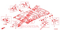 ROOF LINING  for Honda CIVIC TOURER DIESEL 1.6 SE 5 Doors 6 speed manual 2016