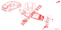 NAVI ATTACHMENT KIT  for Honda CIVIC TOURER DIESEL 1.6 ES 5 Doors 6 speed manual 2017
