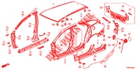 OUTER PANELS/REAR PANEL  for Honda CIVIC TOURER DIESEL 1.6 ES 5 Doors 6 speed manual 2017