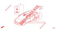 WIRE HARNESS (6) (RH) for Honda CIVIC TOURER DIESEL 1.6 ES 5 Doors 6 speed manual 2017