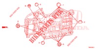 GROMMET (INFERIEUR) for Honda CIVIC TOURER DIESEL 1.6 EX 5 Doors 6 speed manual 2017
