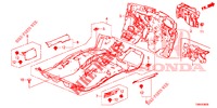 FLOOR MAT/INSULATOR  for Honda CIVIC TOURER DIESEL 1.6 EXGT 5 Doors 6 speed manual 2017