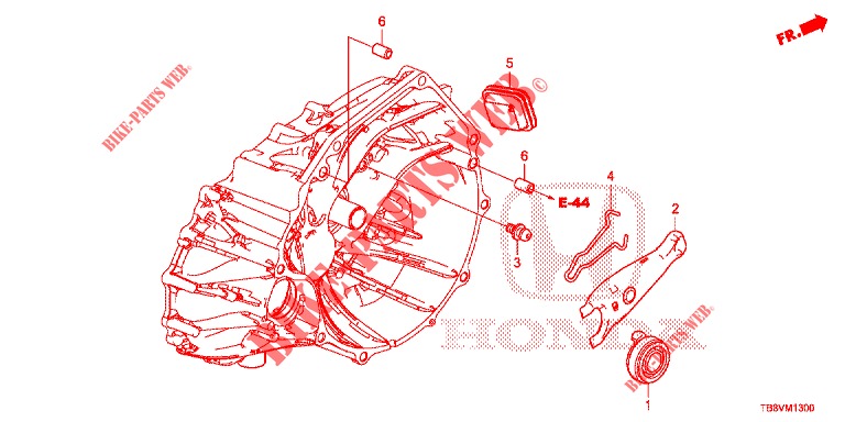 CLUTCH RELEASE (DIESEL) for Honda CIVIC TOURER DIESEL 1.6 EXGT 5 Doors 6 speed manual 2017