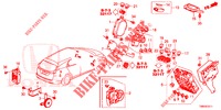 CONTROL UNIT (CABINE) (1) (RH) for Honda CIVIC TOURER DIESEL 1.6 S 5 Doors 6 speed manual 2017