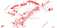EXHAUST PIPE/SILENCER (DIESEL) for Honda CIVIC TOURER DIESEL 1.6 S 5 Doors 6 speed manual 2017