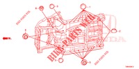 GROMMET (INFERIEUR) for Honda CIVIC TOURER DIESEL 1.6 S 5 Doors 6 speed manual 2017