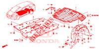 UNDER COVER  for Honda CIVIC TOURER DIESEL 1.6 S 5 Doors 6 speed manual 2017