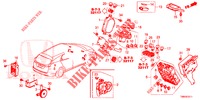 CONTROL UNIT (CABINE) (1) (RH) for Honda CIVIC TOURER DIESEL 1.6 SE 5 Doors 6 speed manual 2017