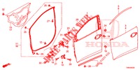FRONT DOOR PANELS (2D)  for Honda CIVIC TOURER DIESEL 1.6 SE 5 Doors 6 speed manual 2017