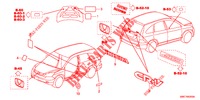 EMBLEMS/CAUTION LABELS  for Honda CR-V 2.0 ES 5 Doors 5 speed automatic 2012