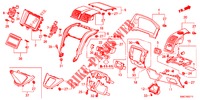 INSTRUMENT GARNISH (COTE DE CONDUCTEUR) (RH) for Honda CR-V 2.0 ES 5 Doors 5 speed automatic 2012