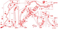 AIR CONDITIONER (FLEXIBLES/TUYAUX) (RH) (2.0L) (2.4L) for Honda CR-V 2.0 EX 5 Doors 5 speed automatic 2012