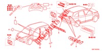 EMBLEMS/CAUTION LABELS  for Honda CR-V 2.0 EX 5 Doors 5 speed automatic 2012