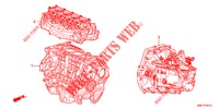 ENGINE ASSY./TRANSMISSION  ASSY. (2.0L) for Honda CR-V 2.0 EX 5 Doors 5 speed automatic 2012
