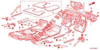 FLOOR MAT/INSULATOR  for Honda CR-V 2.0 EX 5 Doors 5 speed automatic 2012