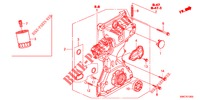 OIL PUMP (2.0L) for Honda CR-V 2.0 EX 5 Doors 5 speed automatic 2012