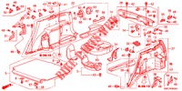 REAR SIDE LINING (2D)  for Honda CR-V 2.0 EX 5 Doors 5 speed automatic 2012