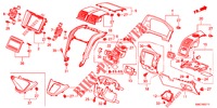 INSTRUMENT GARNISH (COTE DE CONDUCTEUR) (RH) for Honda CR-V 2.0 S 5 Doors 5 speed automatic 2012
