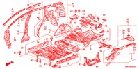 FLOOR/INNER PANELS  for Honda CR-V 2.0 SE 5 Doors 5 speed automatic 2012